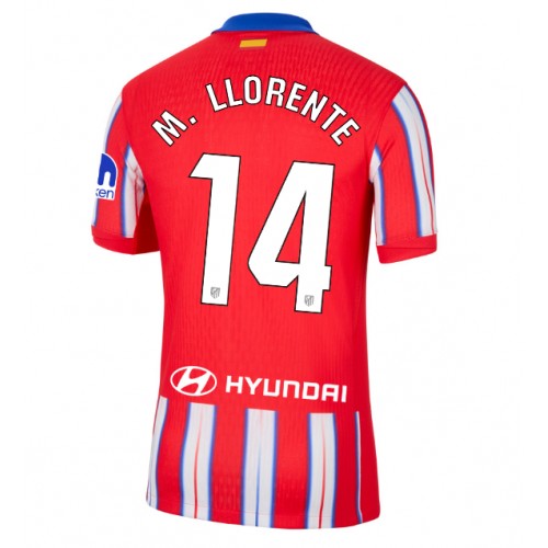 Dres Atletico Madrid Marcos Llorente #14 Domaci 2024-25 Kratak Rukav